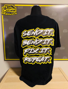 Racing Quote Adult - Send It, Bend It
