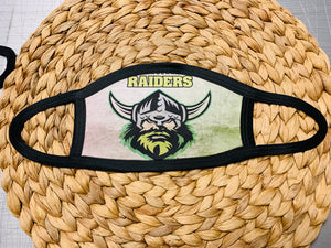 Face Mask - Canberra Raiders