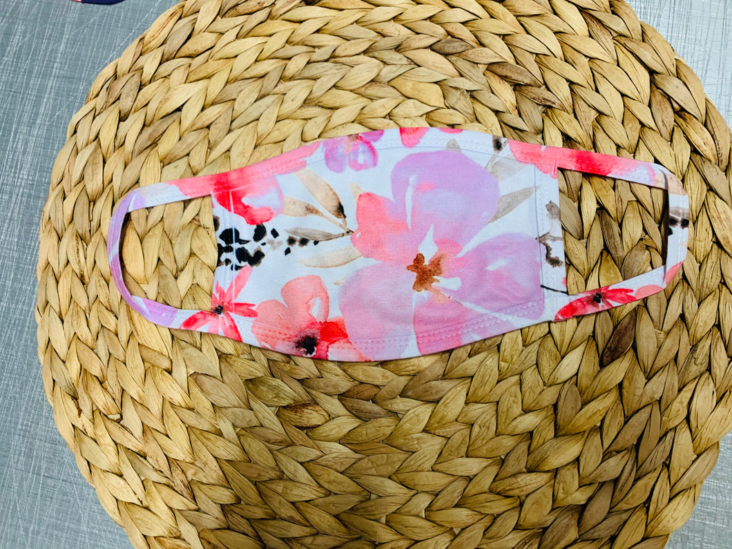 Face Mask - Floral Pattern 1