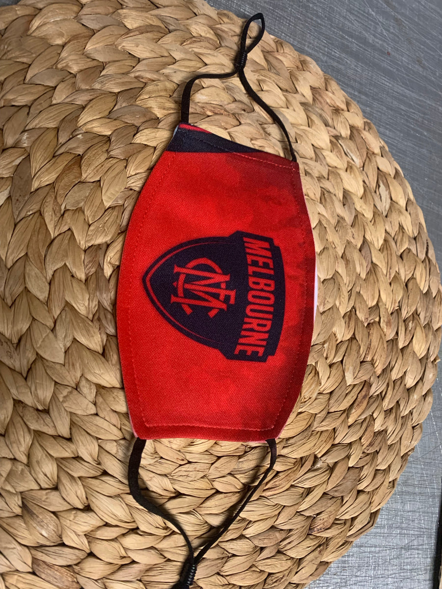 Face Mask - Melbourne Demons – Campton Graphics