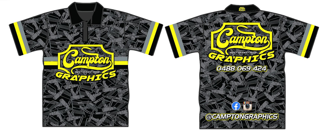 Campton Graphics Dye Sublimated T Shirt